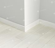 Напольный плинтус Parquet Light Белый SK 13-0